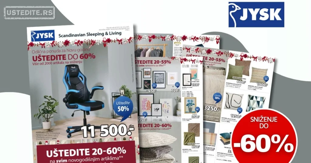 Jysk katalog 10-23.12.2025.