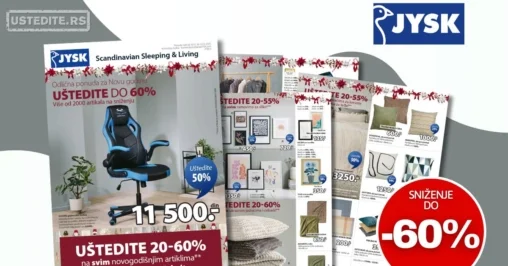 Jysk katalog 10-23.12.2025.