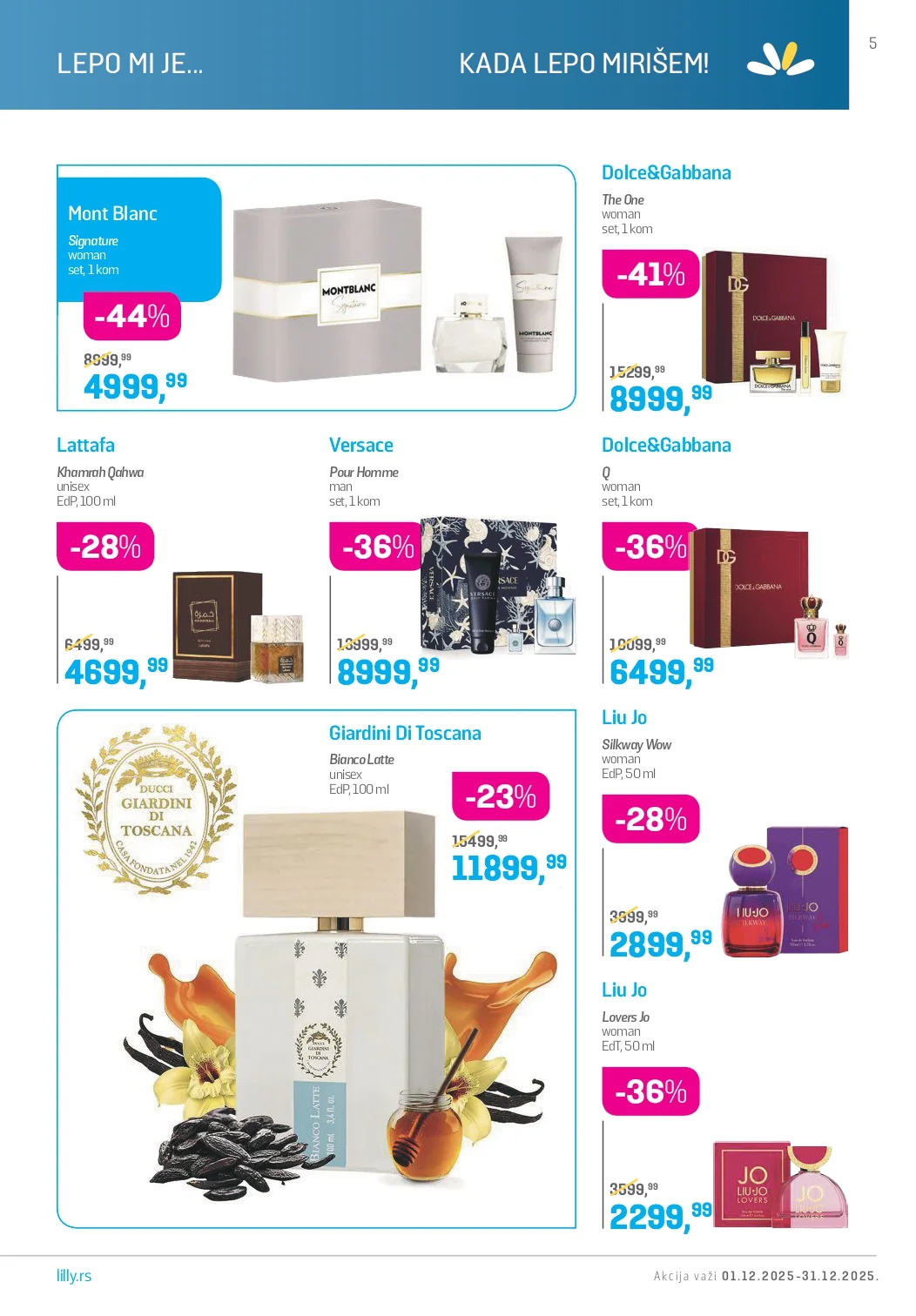 Lilly katalog DECEMBAR 2025.
