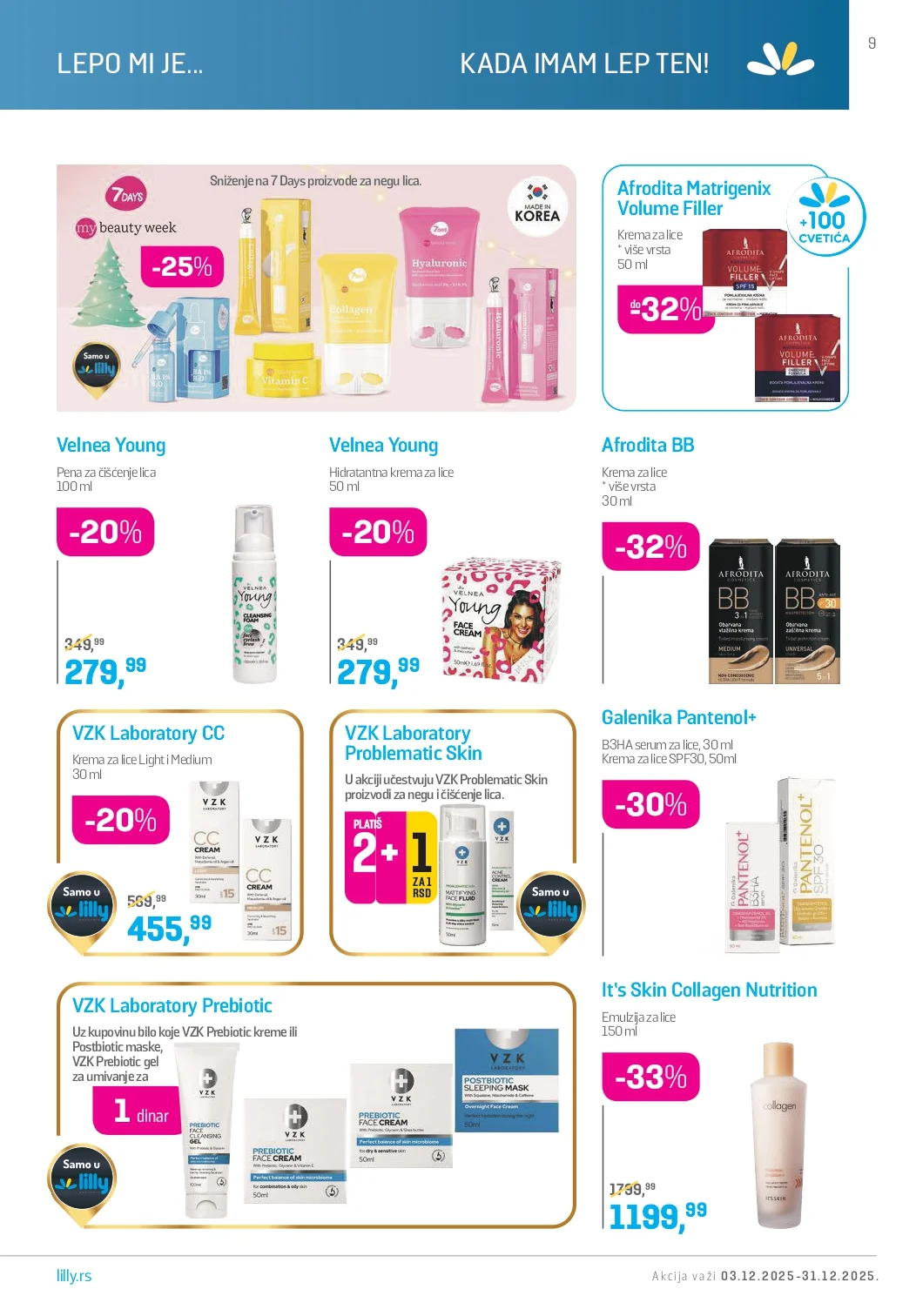 Lilly katalog DECEMBAR 2025.