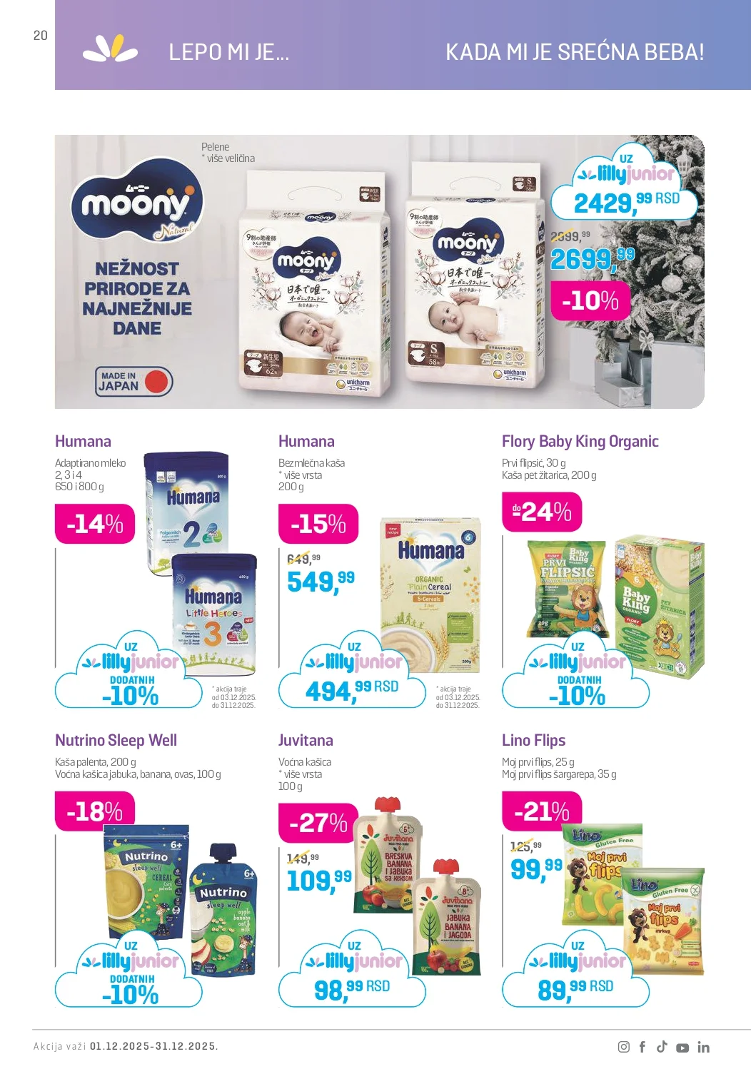 Lilly katalog DECEMBAR 2025.