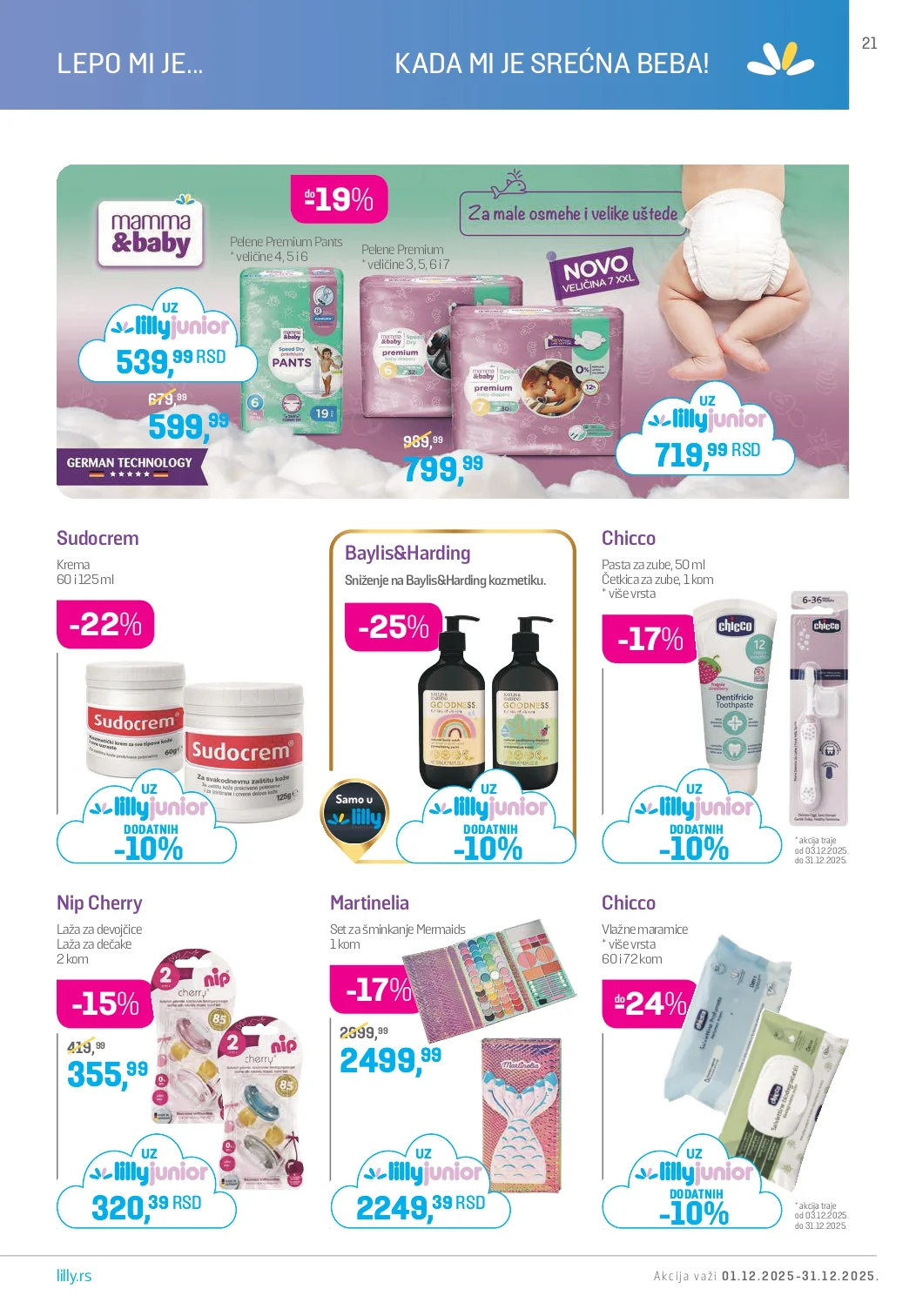 Lilly katalog DECEMBAR 2025.