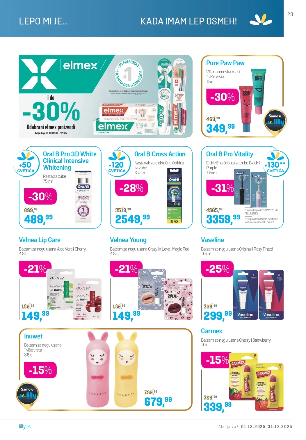 Lilly katalog DECEMBAR 2025.