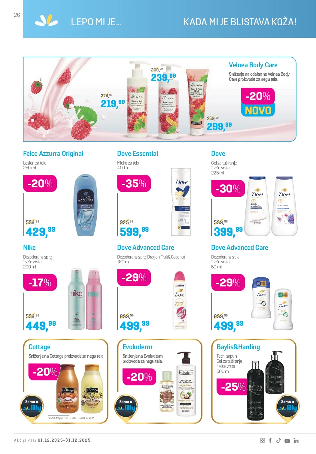 Lilly katalog DECEMBAR 2025.