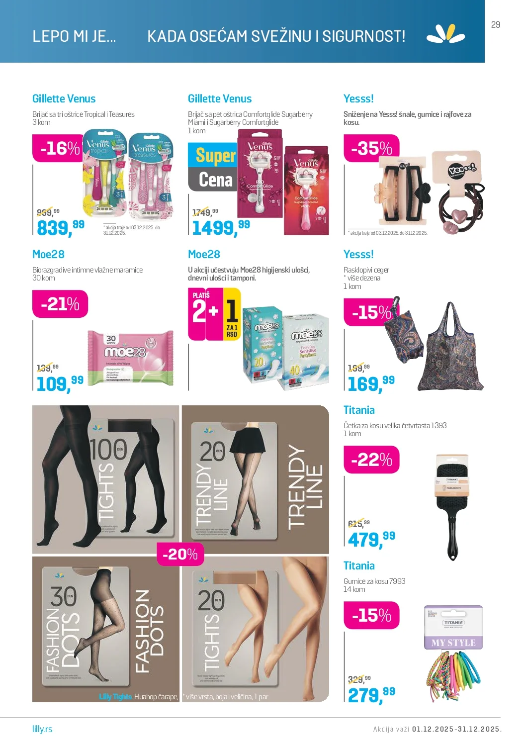 Lilly katalog DECEMBAR 2025.