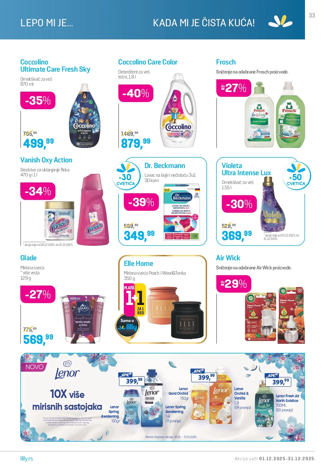 Lilly katalog DECEMBAR 2025.
