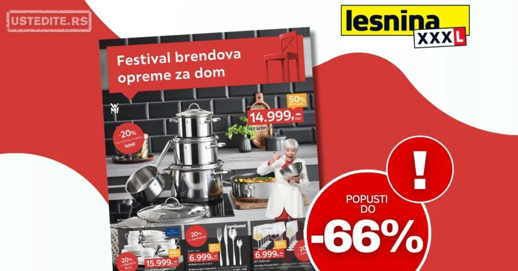 Lesnina XXXL katalog FESTIVAL BRENDOVA 1-31.12.2025.
