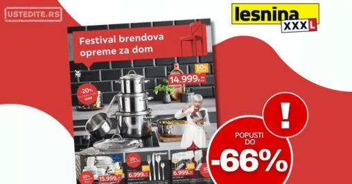 Lesnina XXXL katalog FESTIVAL BRENDOVA 1-31.12.2025.