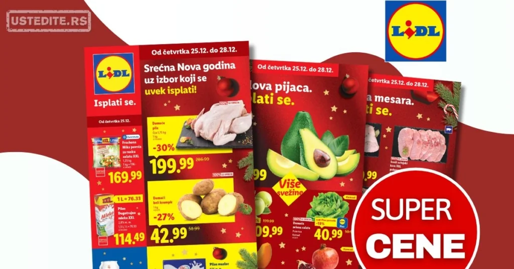 Lidl katalog 25-31.12.2025.