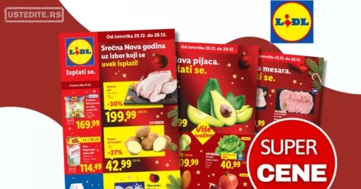 Lidl katalog 25-31.12.2025.