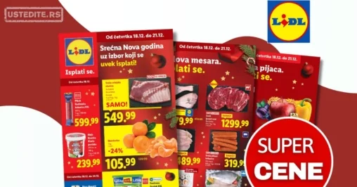 Lidl katalog 18-24.12.2025.