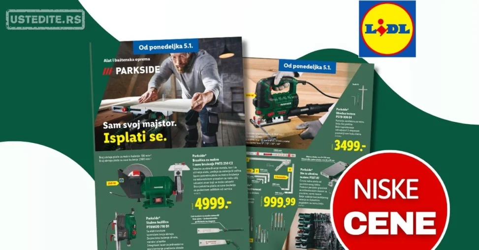 Lidl URADI SAM 5-6.1.2026.