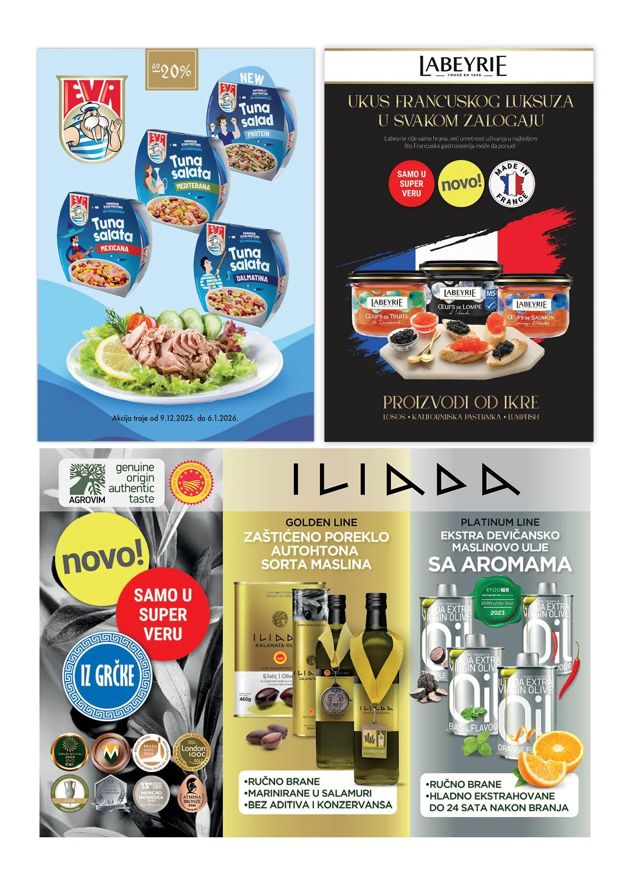 Super Vero katalog - slavska ponuda i akcije 9.12.2025-6.1.2026.