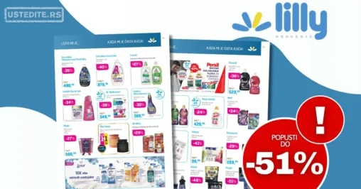Lilly AKCIJA - SVE ZA ČISTU KUĆU 1-31.12.2025.