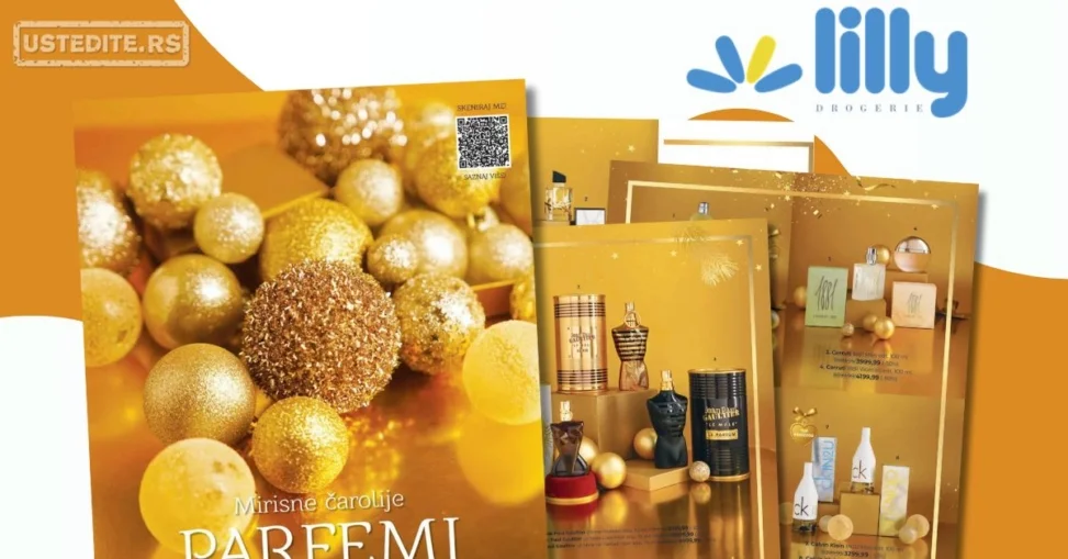 Lilly katalog PARFEMI 15.12.2025–15.1.2026.