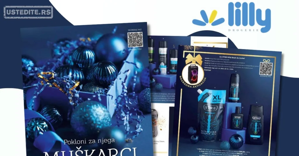 Lilly katalog POKLONI ZA MUŠKARCE sniženje do 15.1.2026.