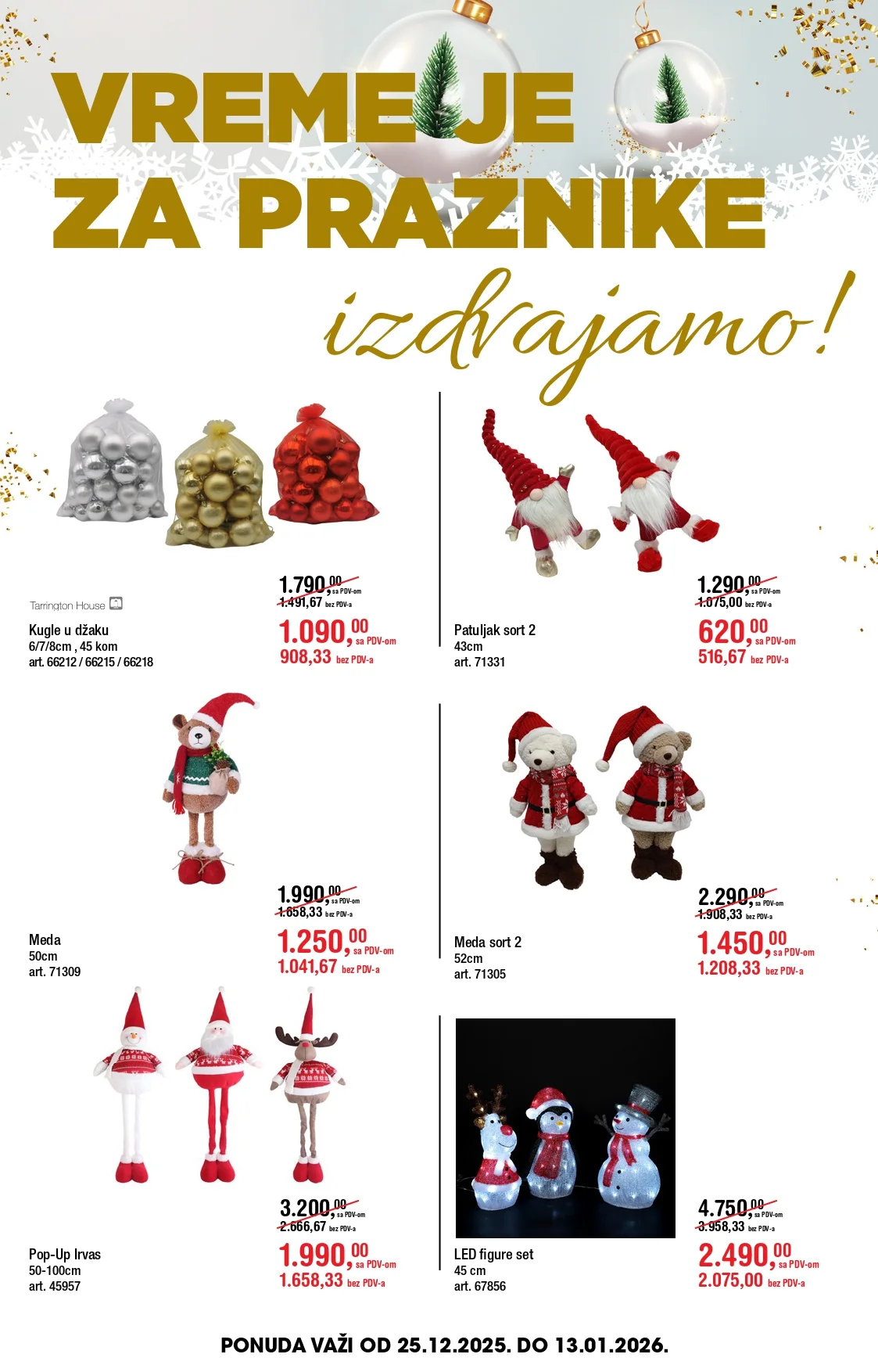 Metro katalog NOVOGODIŠNJA PONUDA 25.12.2025-13.1.2026.