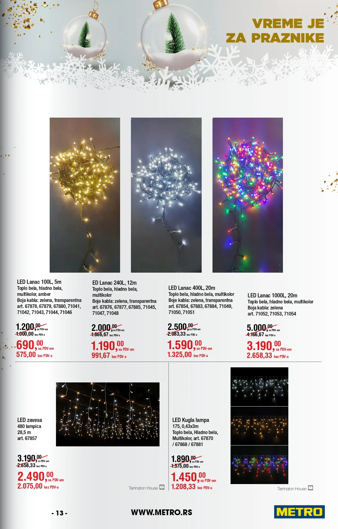 Metro katalog NOVOGODIŠNJA PONUDA 14.12.2025-13.1.2026.