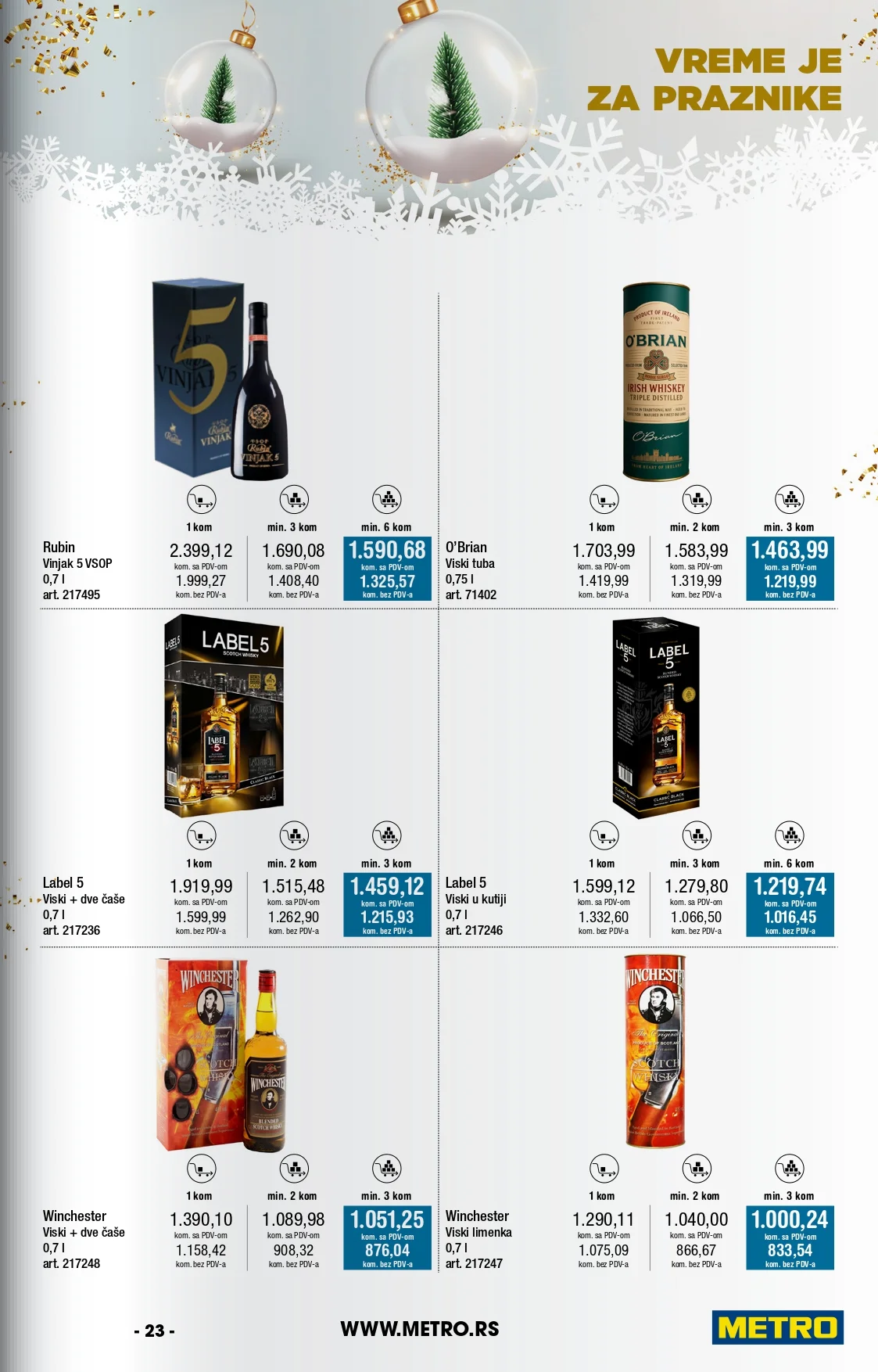 Metro katalog NOVOGODIŠNJA PONUDA 14.12.2025-13.1.2026.