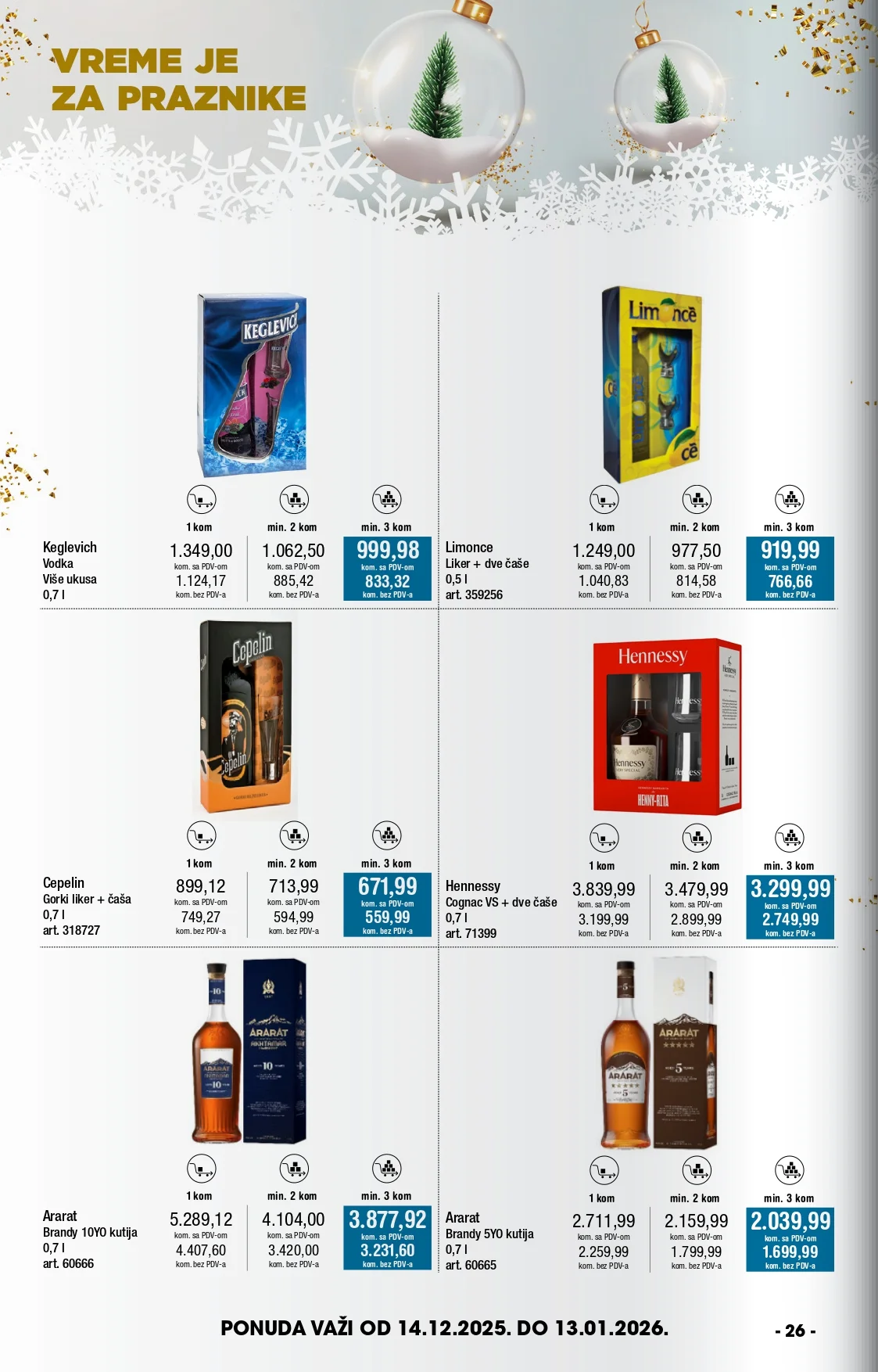 Metro katalog NOVOGODIŠNJA PONUDA 14.12.2025-13.1.2026.