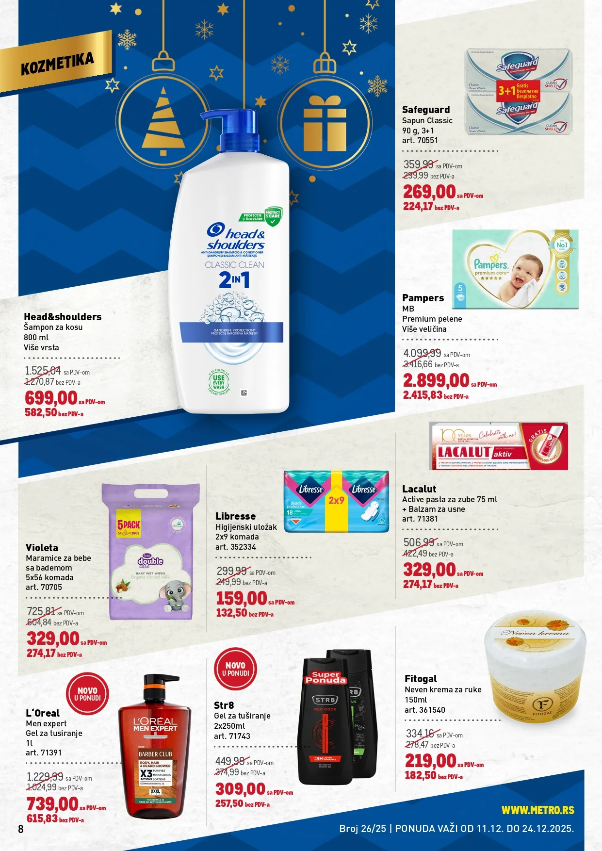 Metro katalog PREHRANA/NEPREHRANA 11-24.12.2025.
