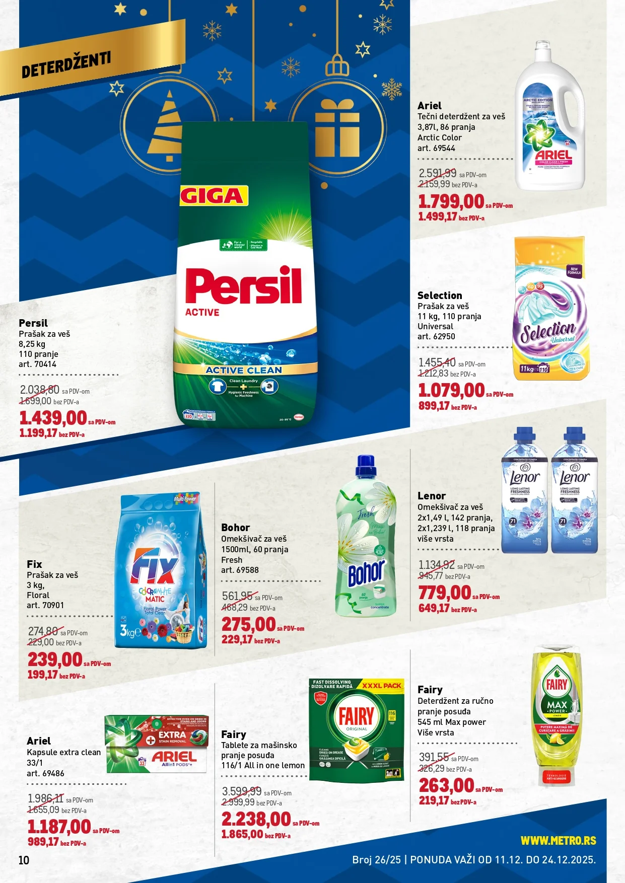 Metro katalog PREHRANA/NEPREHRANA 11-24.12.2025.