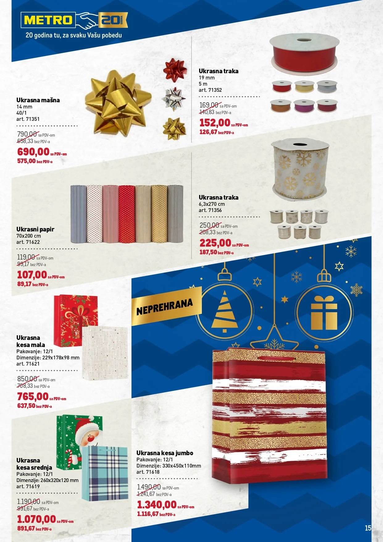 Metro katalog PREHRANA/NEPREHRANA 11-24.12.2025.