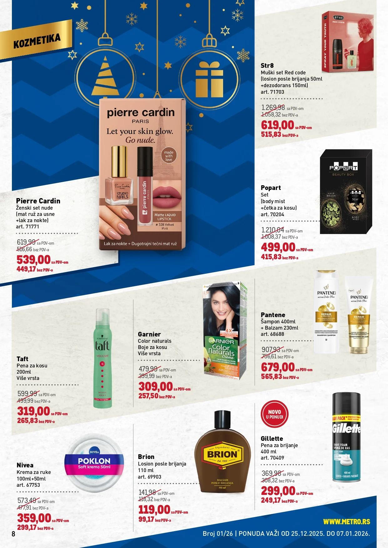 Metro katalog PREHRANA/NEPREHRANA 25.12.2025-7.1.2026.