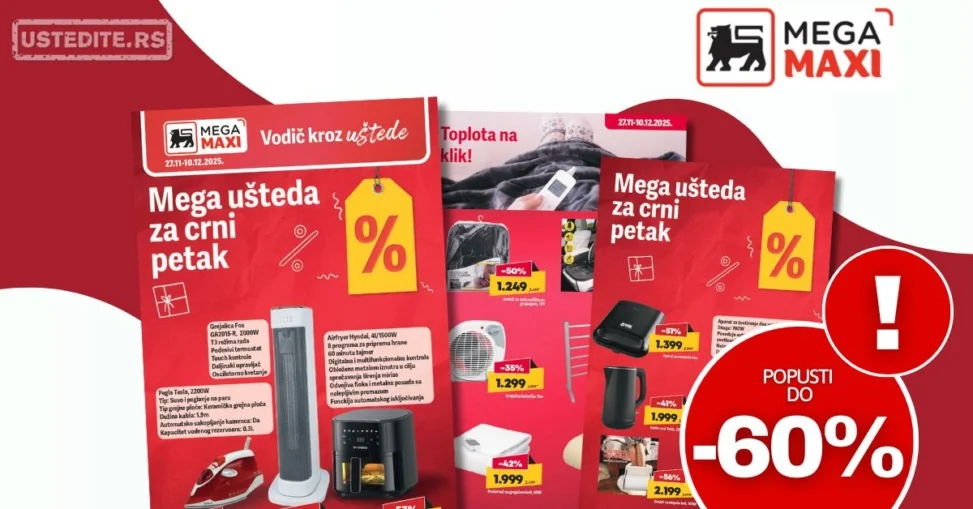 Mega Maxi katalog 27.11-10.12.2025.