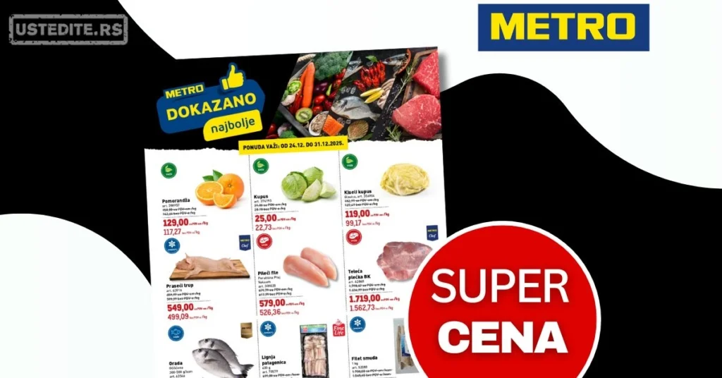 Metro katalog DOKAZANO 24-31.12.2025.