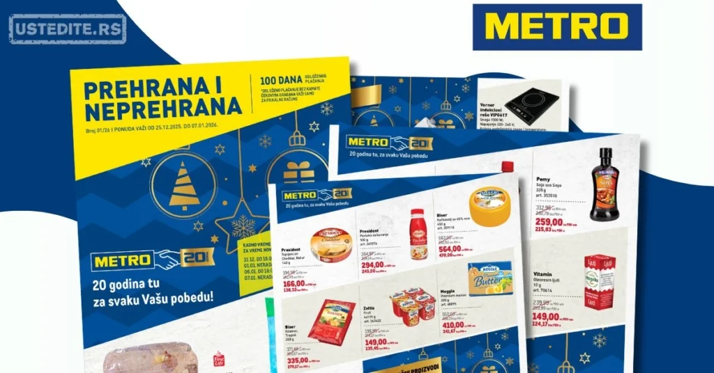 Metro katalog PREHRANA/NEPREHRANA 25.12.2025-7.1.2026.