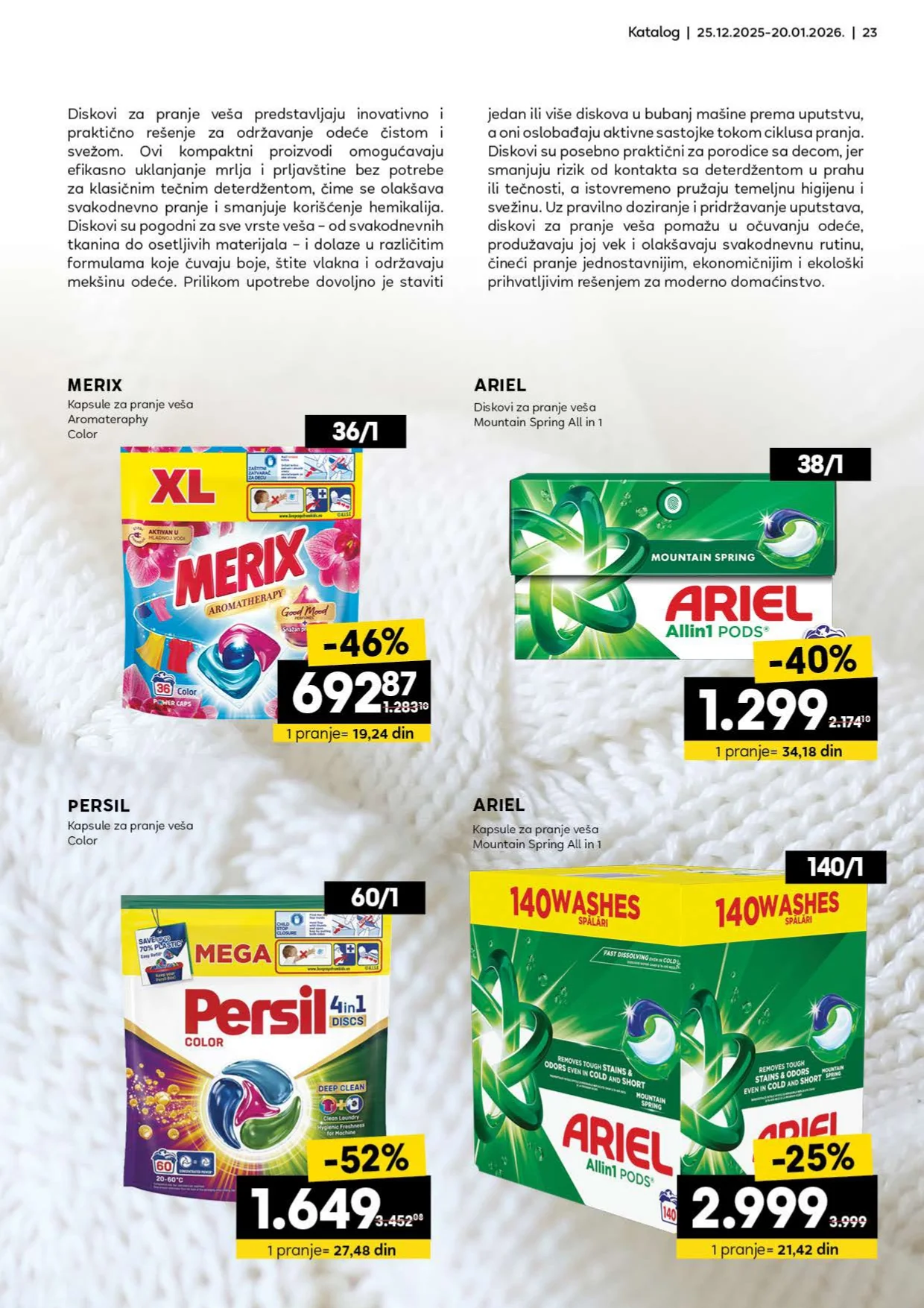 Roda & Idea katalog NEPREHRANA 25.12.2025-20.1.2026.