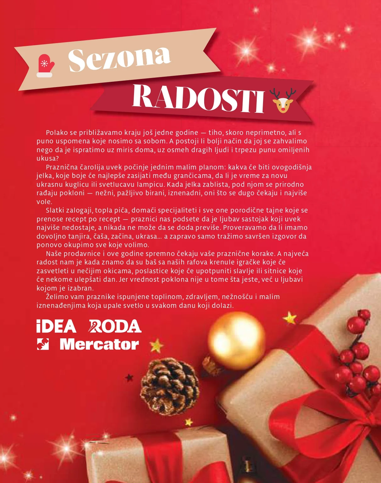 Roda & Idea katalog – praznična akcija i ponude 11.12.2025-6.1.2026.