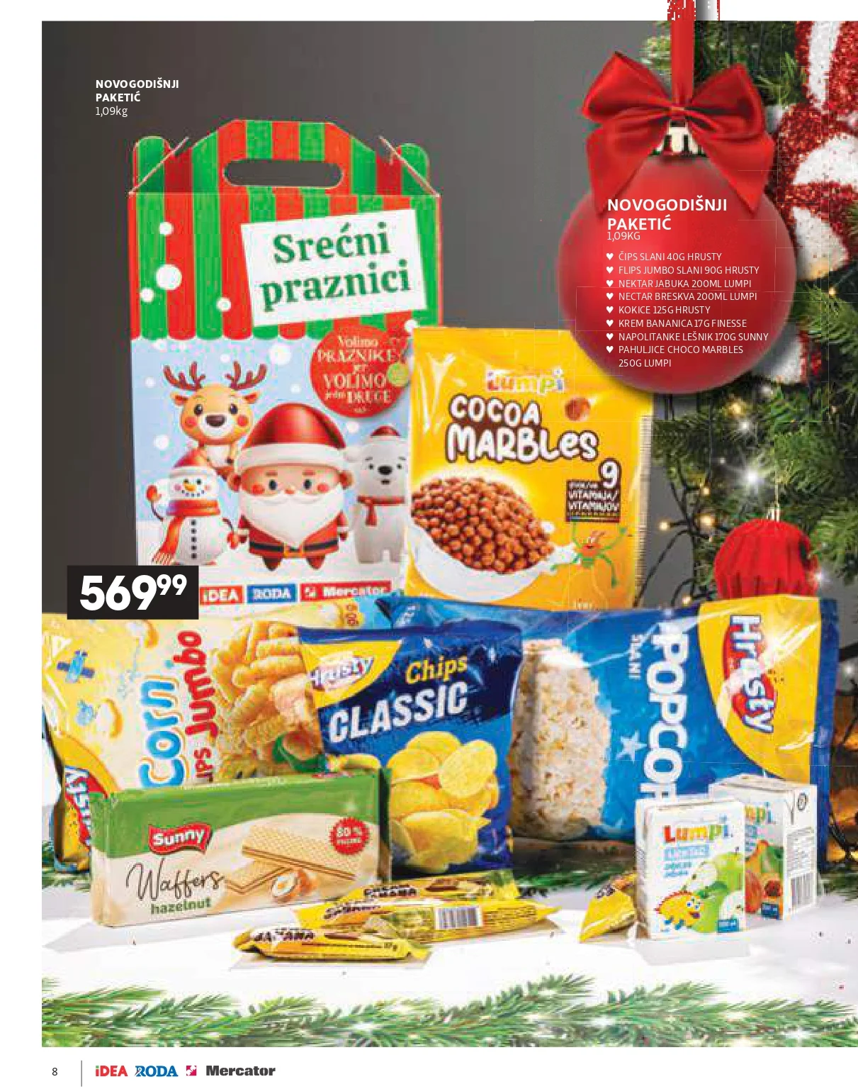Roda & Idea katalog – praznična akcija i ponude 11.12.2025-6.1.2026.