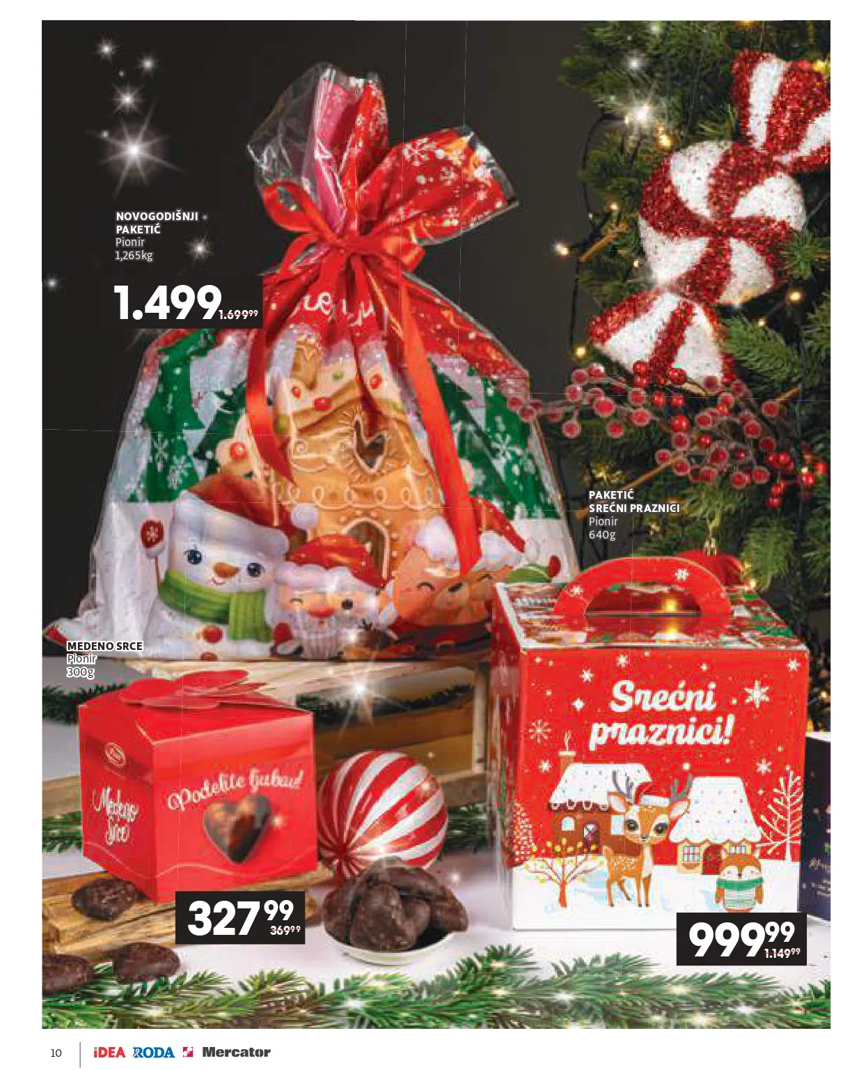 Roda & Idea katalog – praznična akcija i ponude 11.12.2025-6.1.2026.