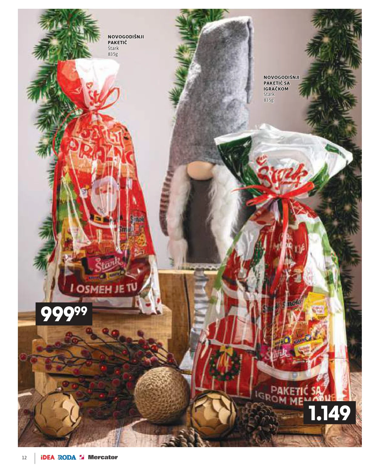 Roda & Idea katalog – praznična akcija i ponude 11.12.2025-6.1.2026.