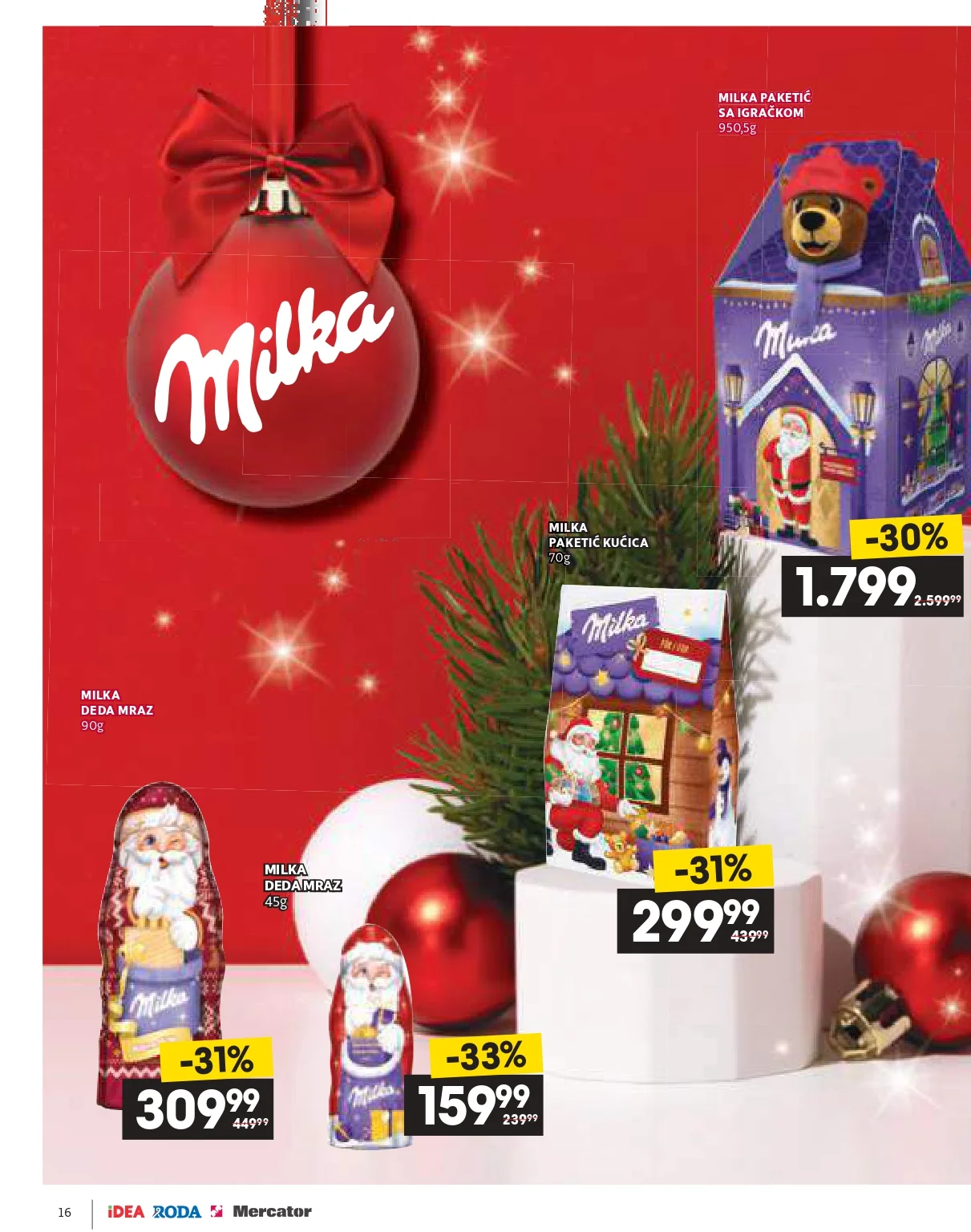 Roda & Idea katalog – praznična akcija i ponude 11.12.2025-6.1.2026.