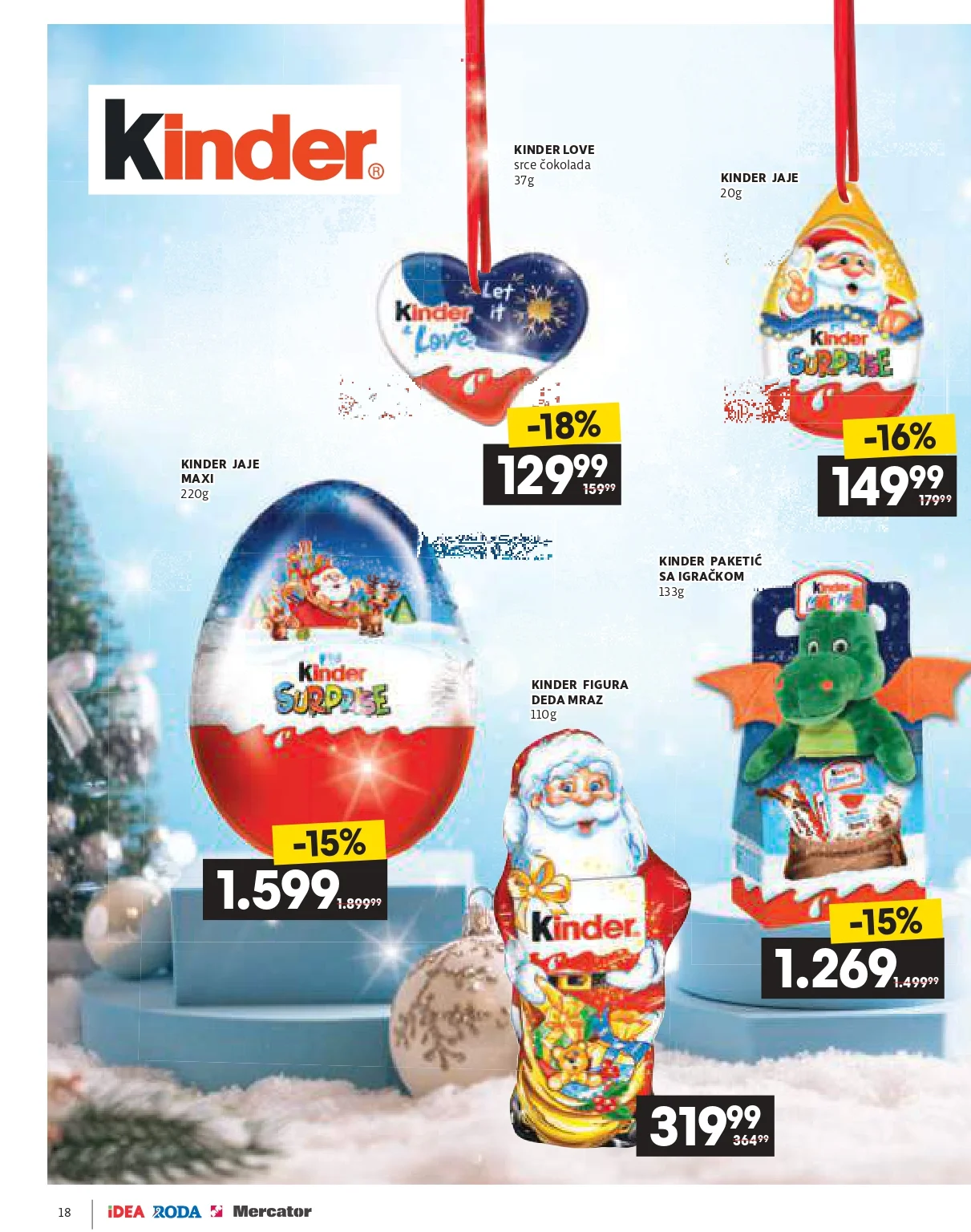 Roda & Idea katalog – praznična akcija i ponude 11.12.2025-6.1.2026.