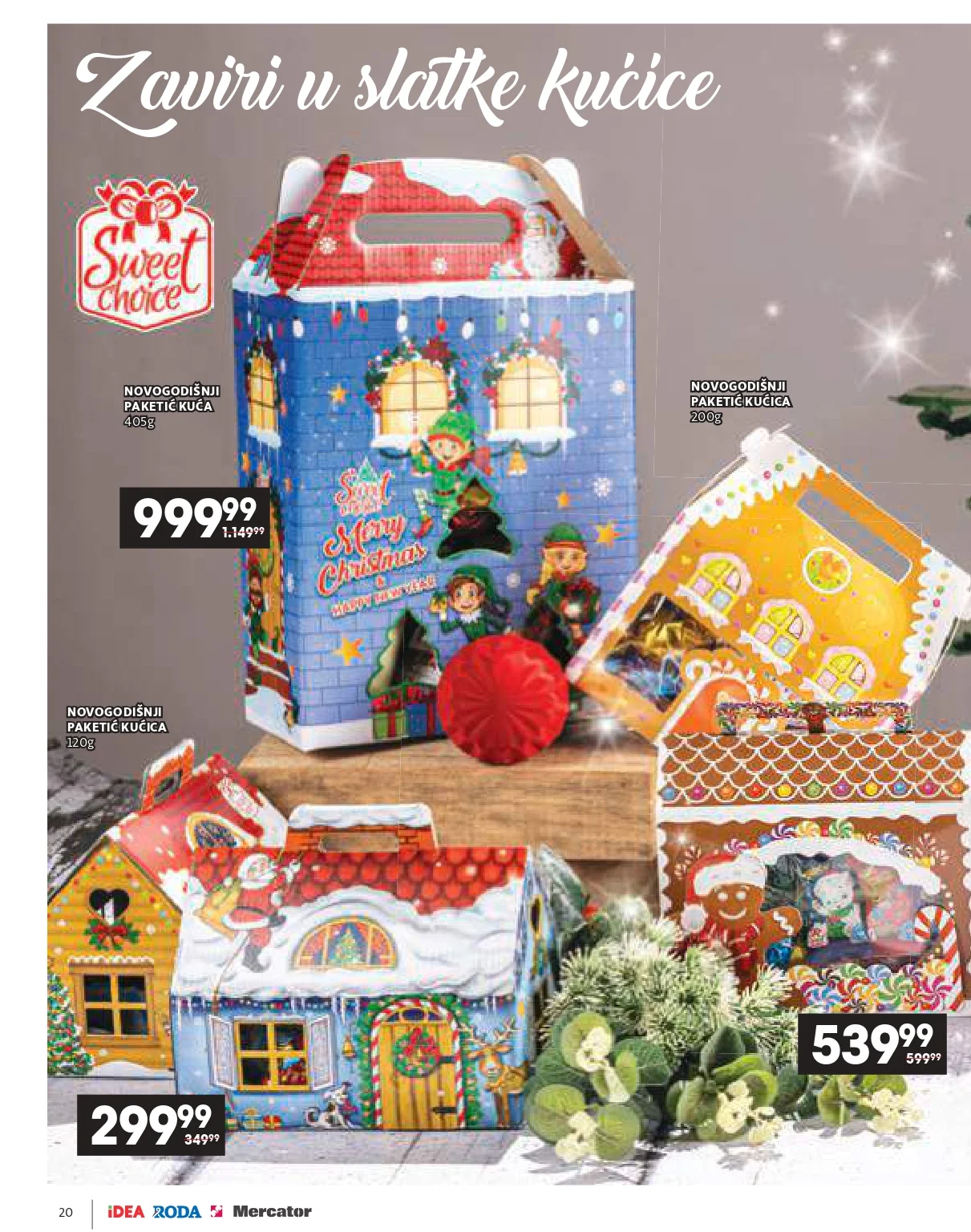 Roda & Idea katalog – praznična akcija i ponude 11.12.2025-6.1.2026.