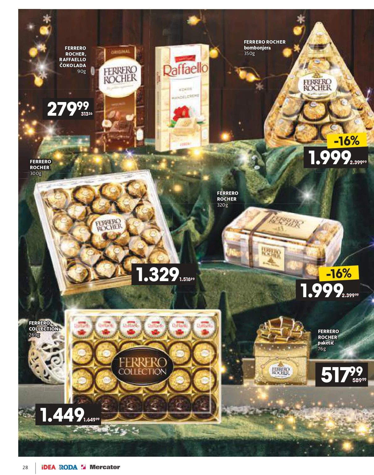 Roda & Idea katalog – praznična akcija i ponude 11.12.2025-6.1.2026.