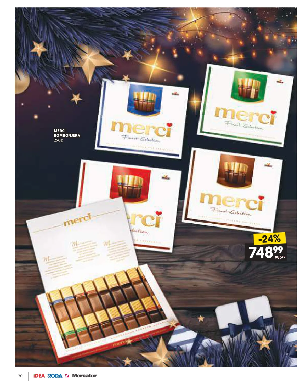 Roda & Idea katalog – praznična akcija i ponude 11.12.2025-6.1.2026.