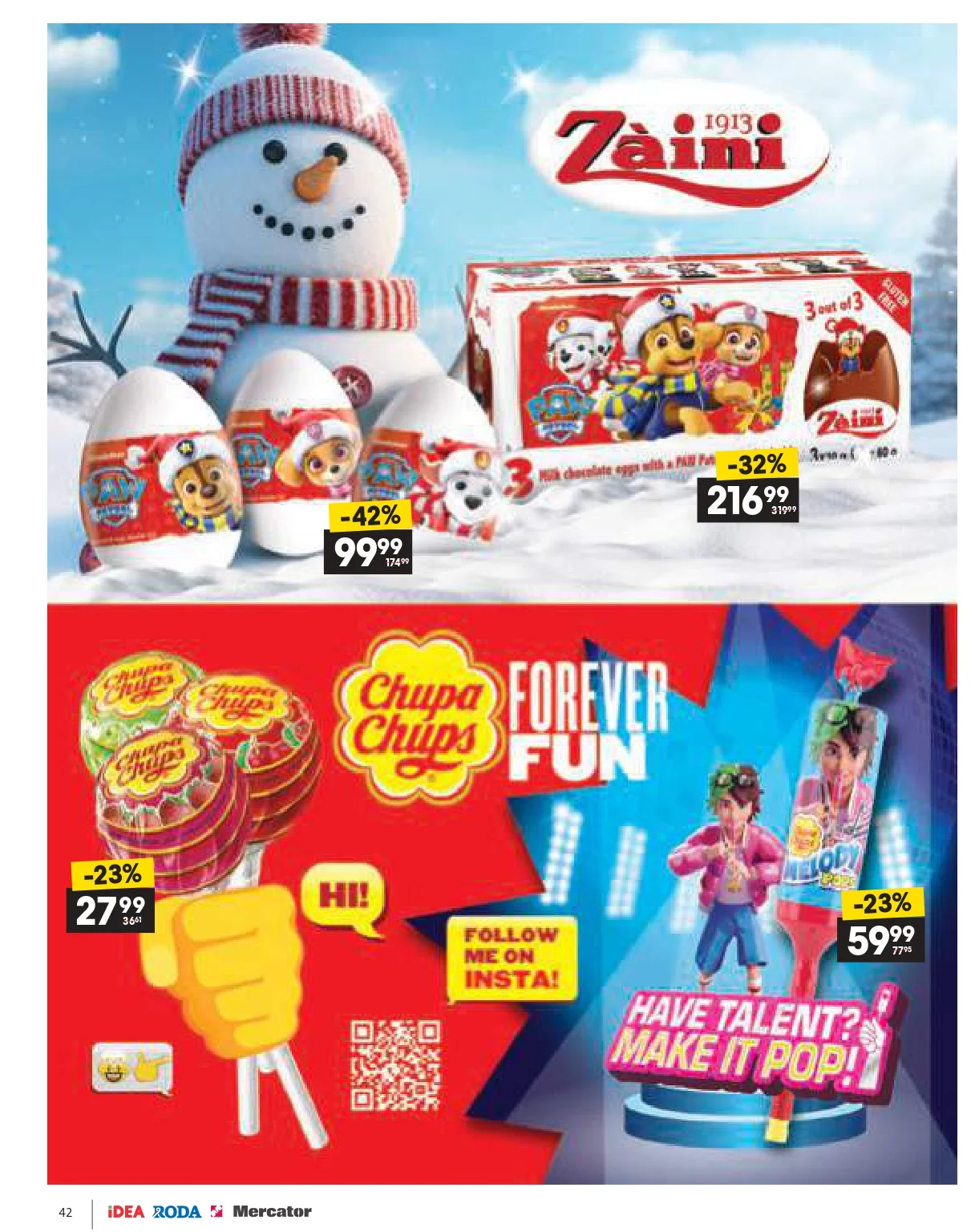 Roda & Idea katalog – praznična akcija i ponude 11.12.2025-6.1.2026.