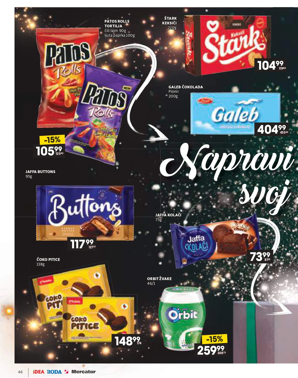 Roda & Idea katalog – praznična akcija i ponude 11.12.2025-6.1.2026.