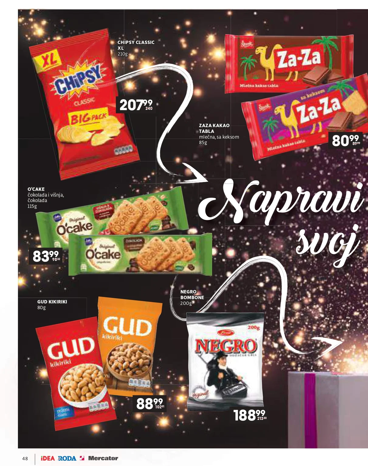 Roda & Idea katalog – praznična akcija i ponude 11.12.2025-6.1.2026.