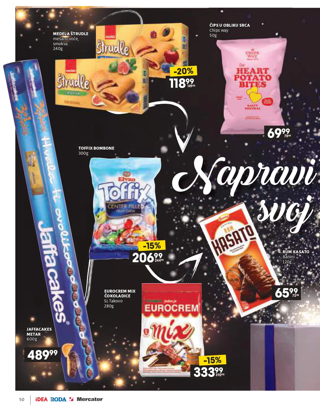 Roda & Idea katalog – praznična akcija i ponude 11.12.2025-6.1.2026.