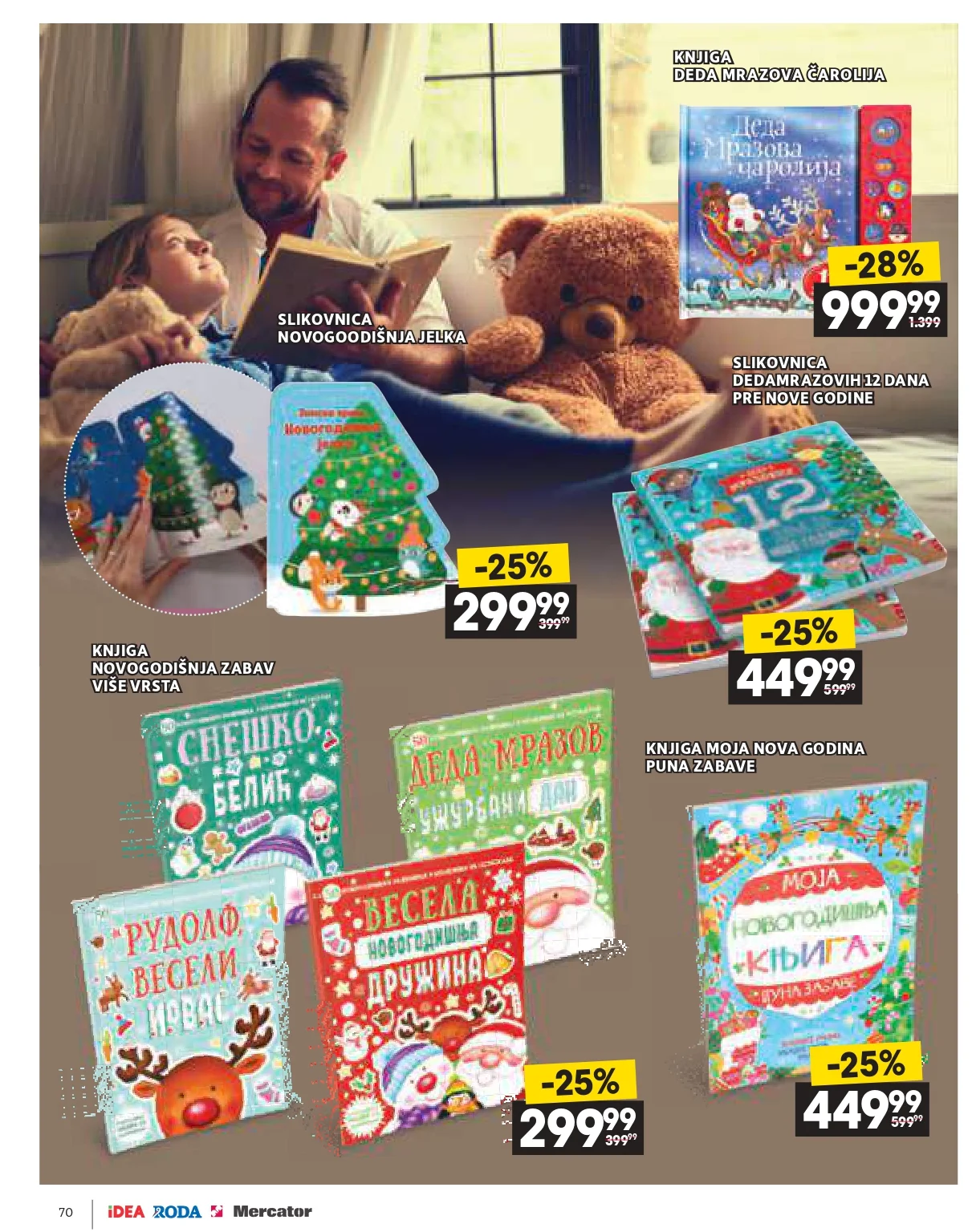 Roda & Idea katalog – praznična akcija i ponude 11.12.2025-6.1.2026.