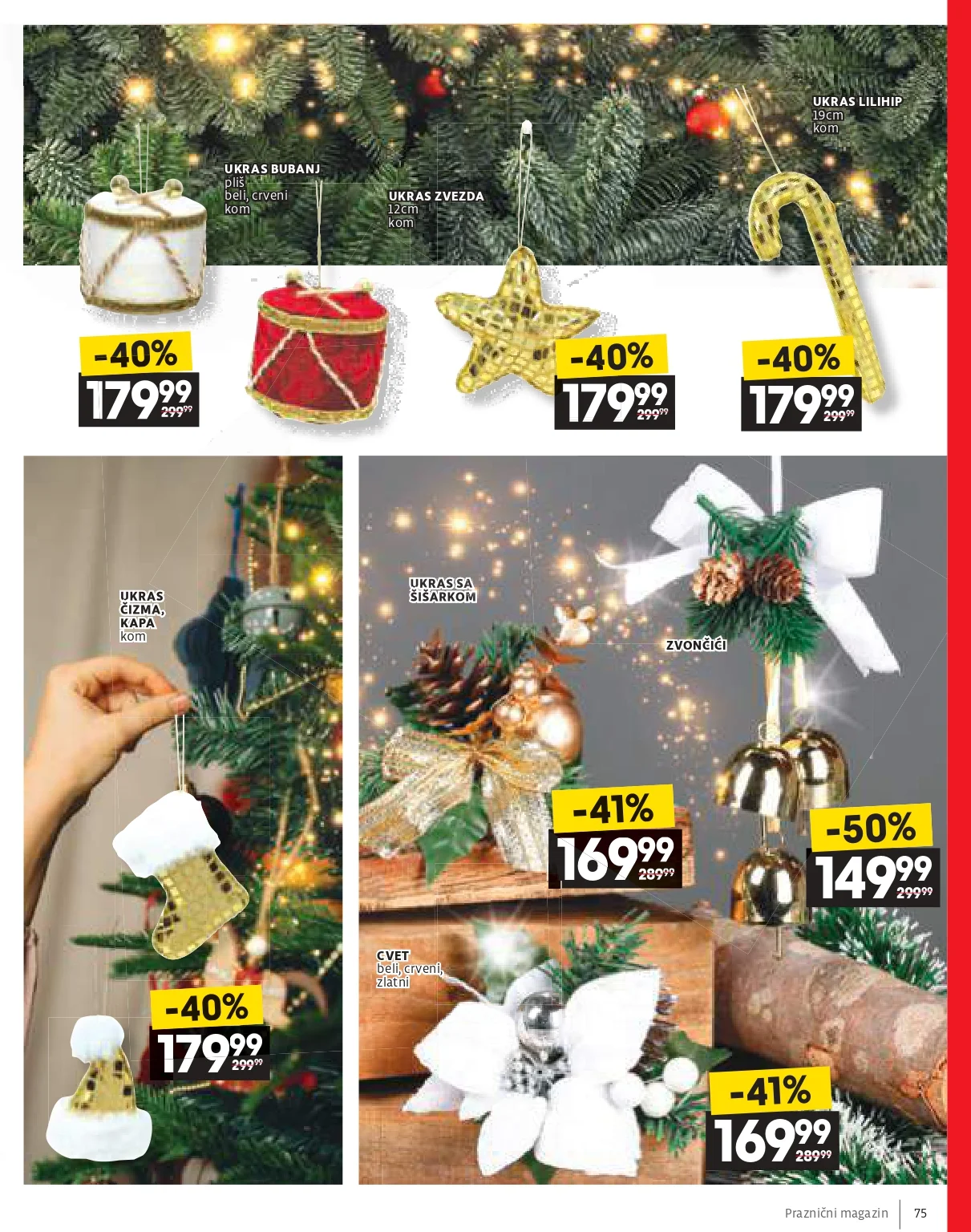 Roda & Idea katalog – praznična akcija i ponude 11.12.2025-6.1.2026.