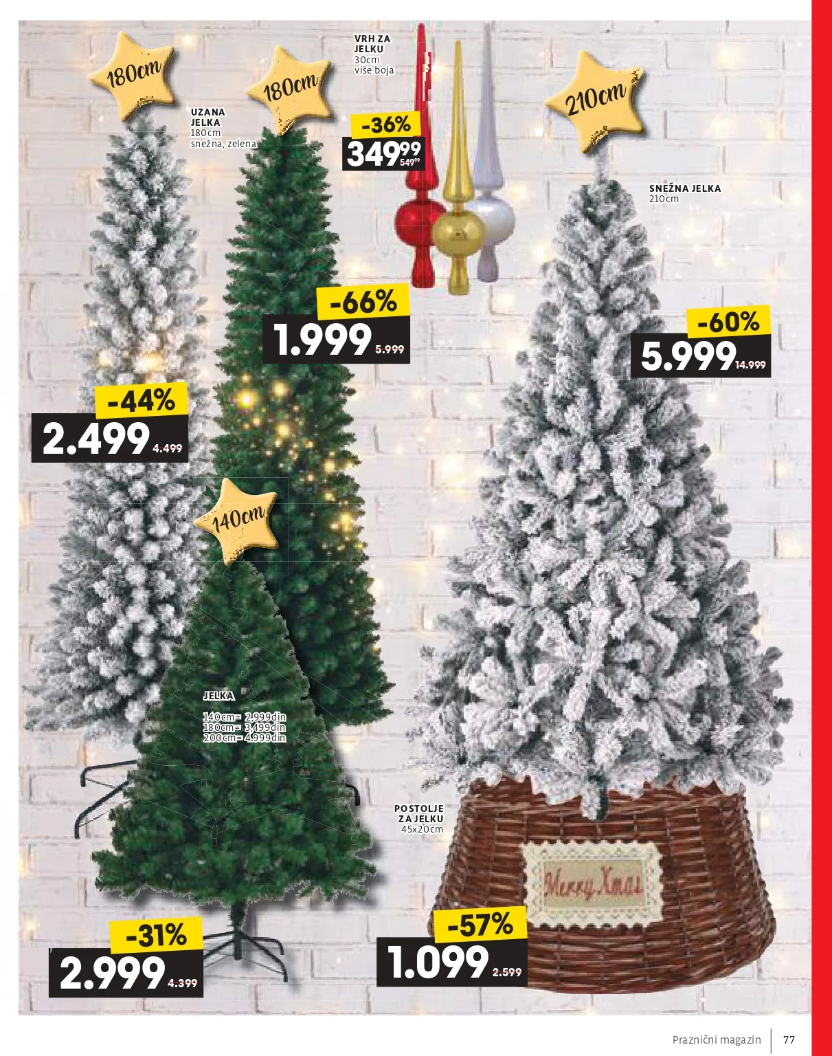 Roda & Idea katalog – praznična akcija i ponude 11.12.2025-6.1.2026.