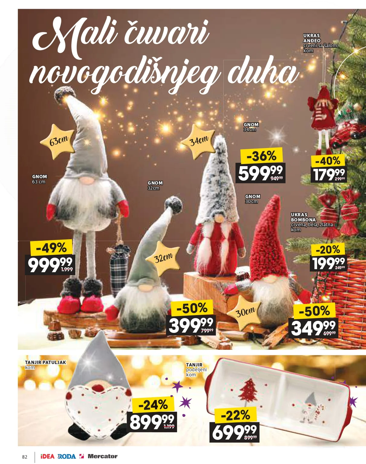 Roda & Idea katalog – praznična akcija i ponude 11.12.2025-6.1.2026.