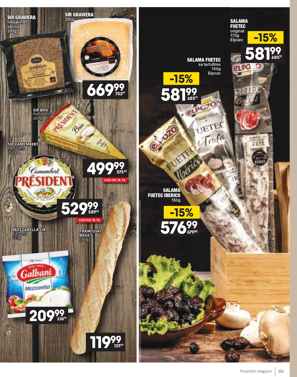 Roda & Idea katalog – praznična akcija i ponude 11.12.2025-6.1.2026.